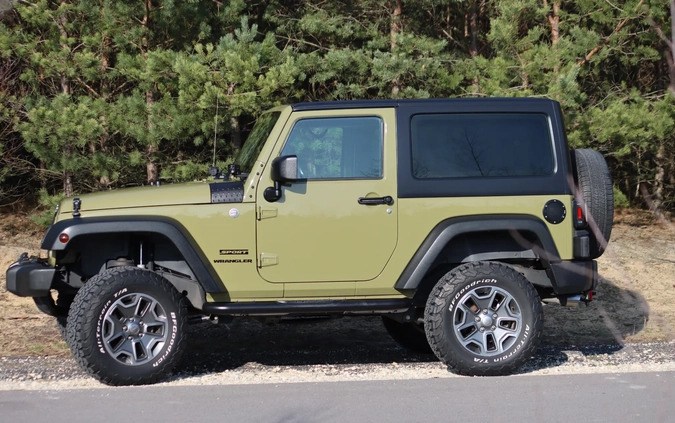 Jeep Wrangler cena 99000 przebieg: 161000, rok produkcji 2013 z Brzeg Dolny małe 497